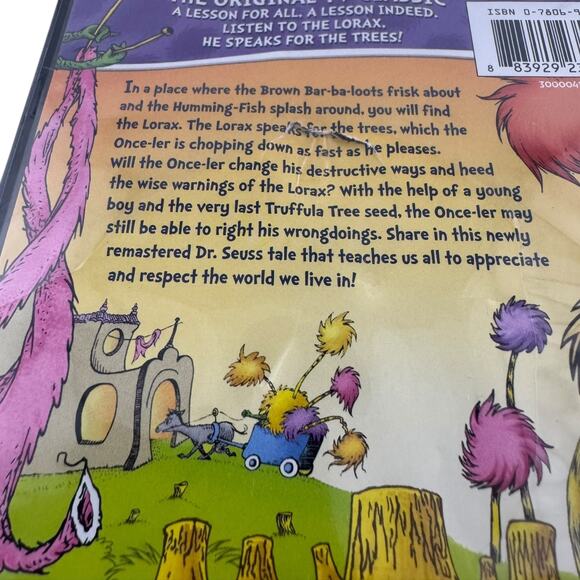 DVD DR. Seuss's The Lorax Animated Film I Speak for the Trees - Picture 3 of 3